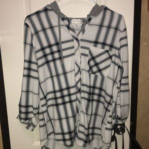 Flannel Hoodie